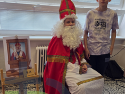 Galéria svätých – „V škole svätých“